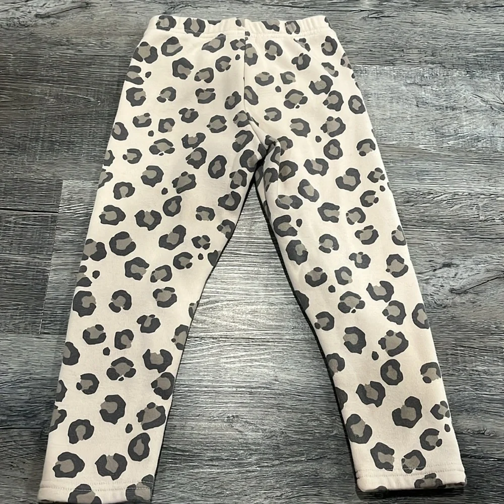 Leopard Print Kids Leggings